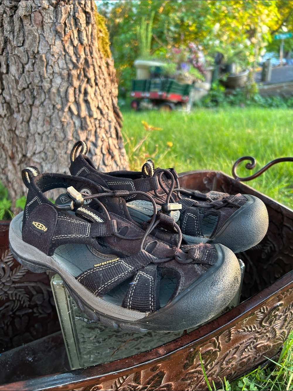 Keen Black Waterproof Athletic Sandals